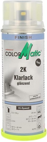 Klarlack mit härter - 2k,