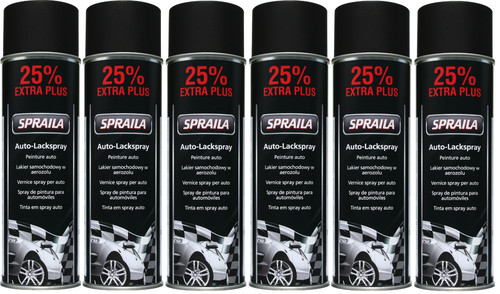 Schwarz matt lackspray x - schwarz,