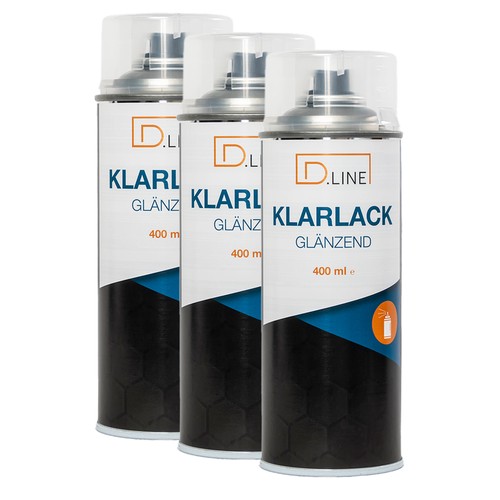 Klarlack glänzend line 3x - d.line,