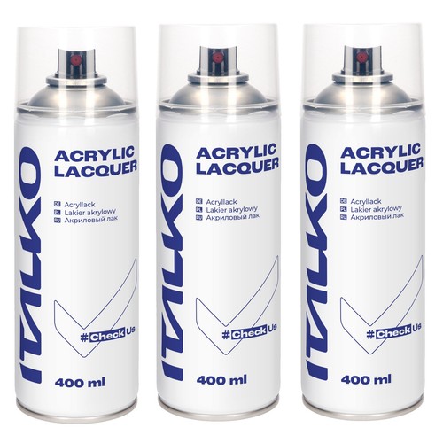 Acryl klarlack lackspray - 3x,