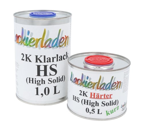 Set klarlack 1 inkl - set, 2k