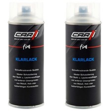 2 x 400ml CAR1 Klarlack