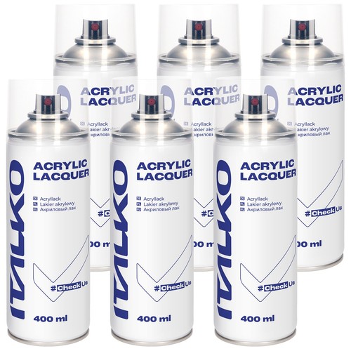 Acryl klarlack lackspray - 6x,