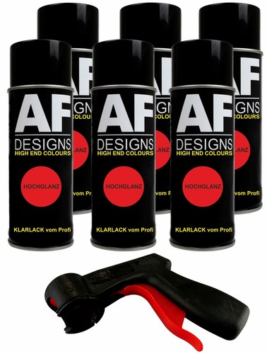 Klarlack spraydosen - klarlack, 6